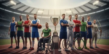 Unified sports team overcoming conflict for championship